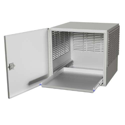 Enclos en aluminium
